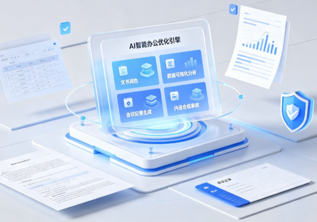 镜湖区AI重构现代办公体系 智能优化引擎助力企业轻量化高效运营