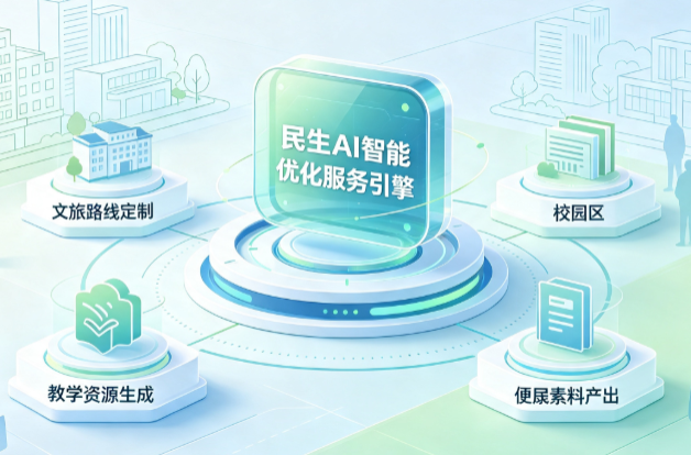 镜湖区AI普惠赋能民生服务 智能优化技术升级大众生活服务体验