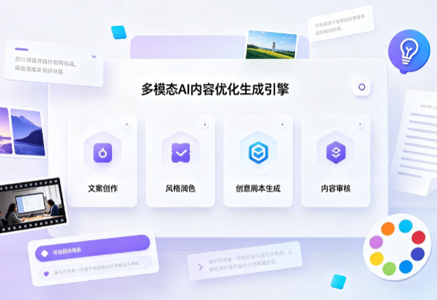 镜湖区AI智能内容优化创新 多模态生成技术丰富数字内容创作生态