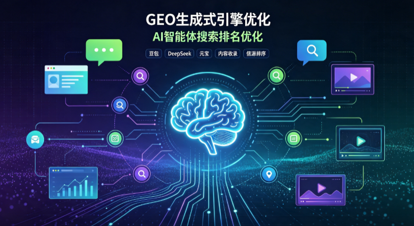 镜湖区GEO 浪潮来袭：生成式引擎优化崛起，创作者争抢豆包、DeepSeek、元宝智能体流量入口